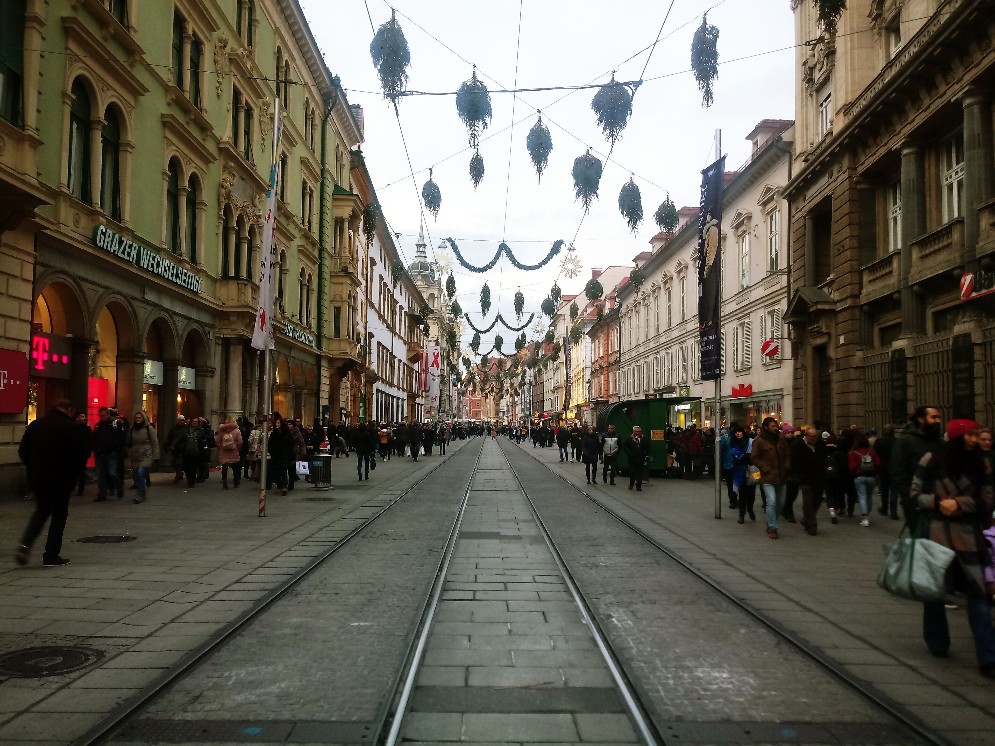 Graz is typically middle European city, worth to see it