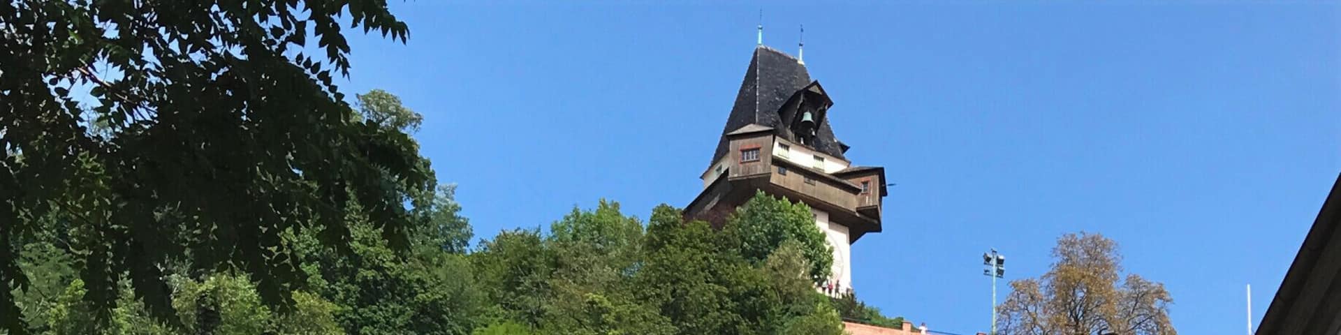 Graz - stairway to the Castle