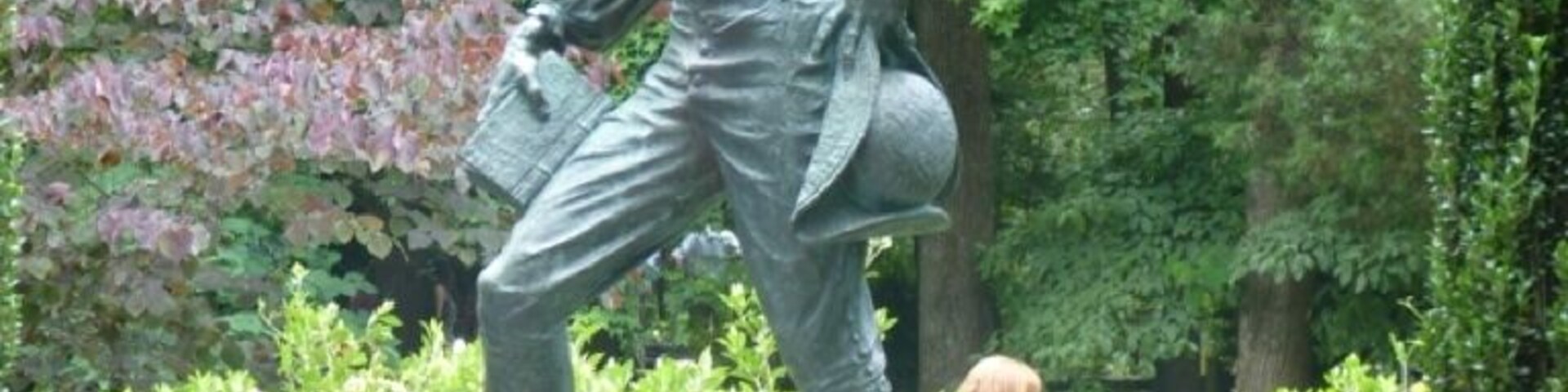 "The Student" at Tangiers Garden