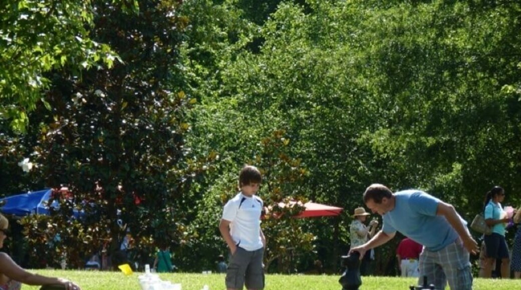 Chess game at Tangiers Garden