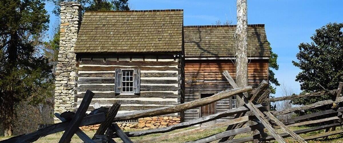 Old settlement in Greensboro.