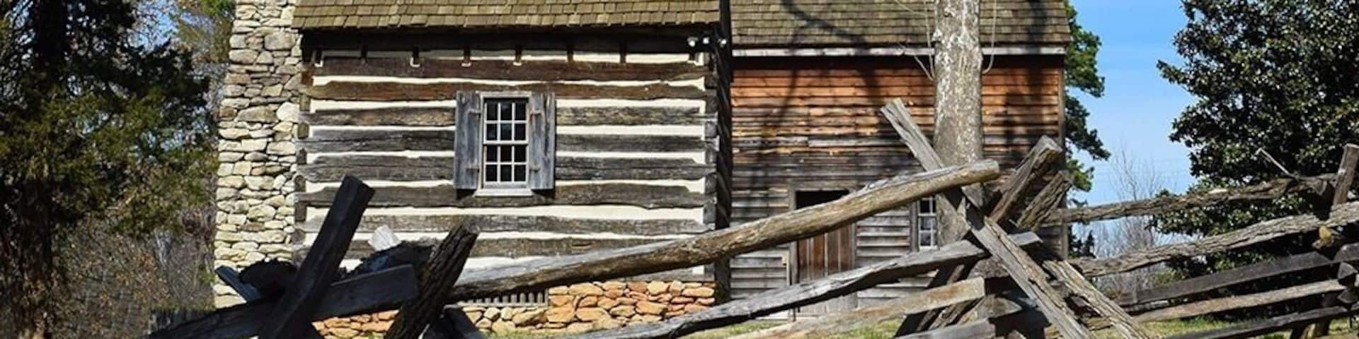 Old settlement in Greensboro.