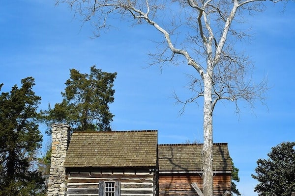 Old settlement in Greensboro.