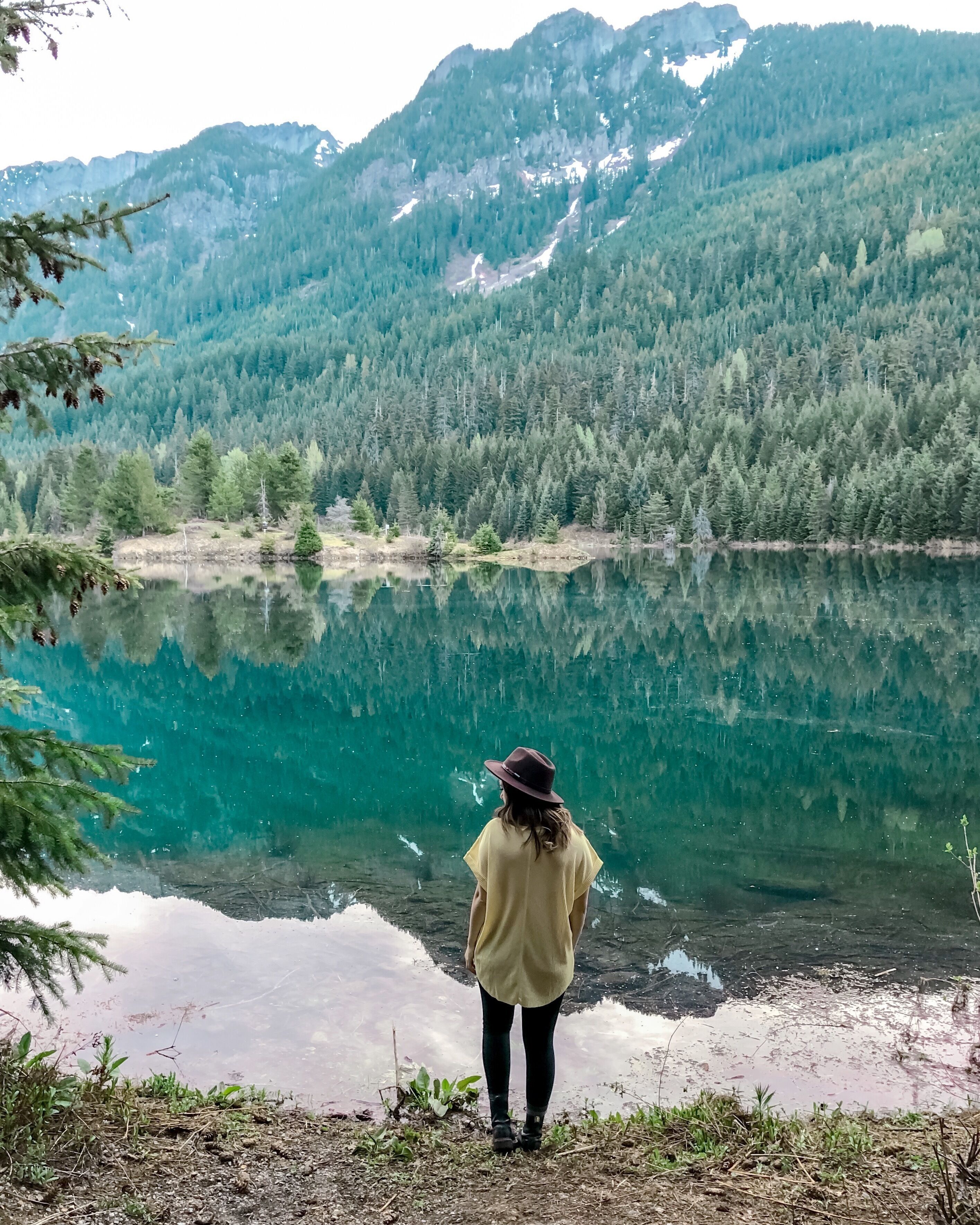 Peaceful mornings at Gold Creek Pond are my favorite. We, almost always, get this place all to ourselves when we get here early enough. 