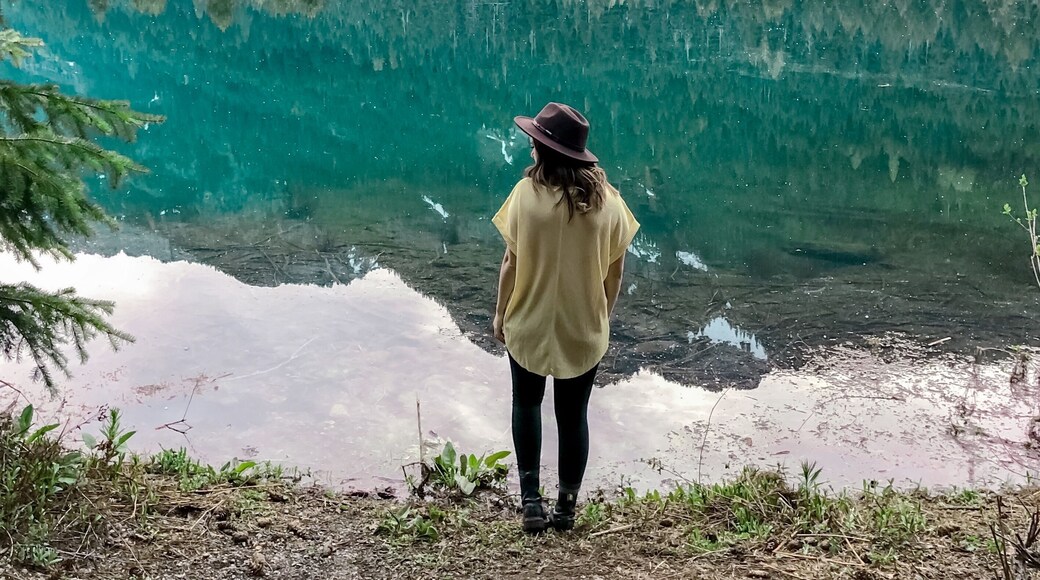 Peaceful mornings at Gold Creek Pond are my favorite. We, almost always, get this place all to ourselves when we get here early enough.