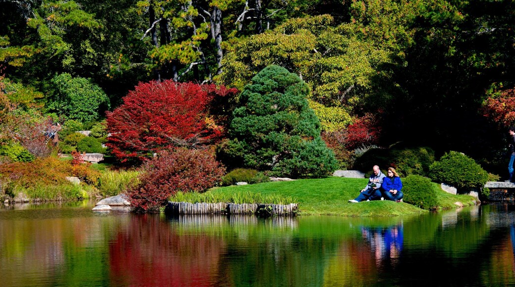 Northeast Harbor có tính năng hồ và công viên