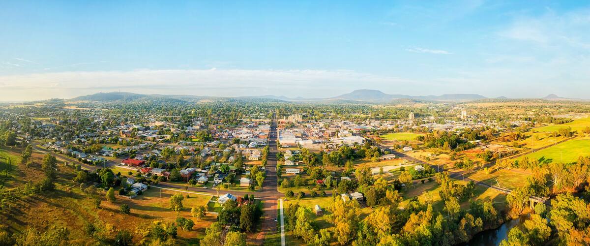 D Gunnedah river to town pan