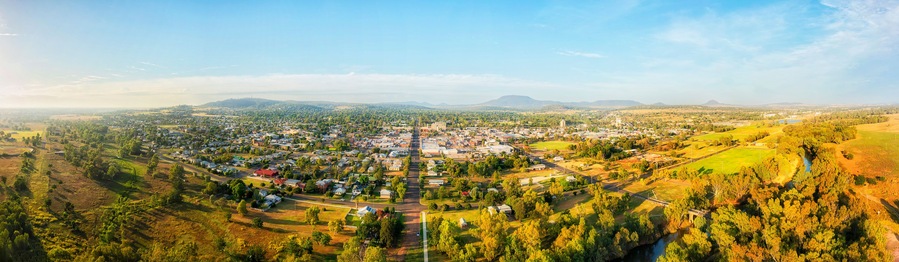 D Gunnedah river to town pan