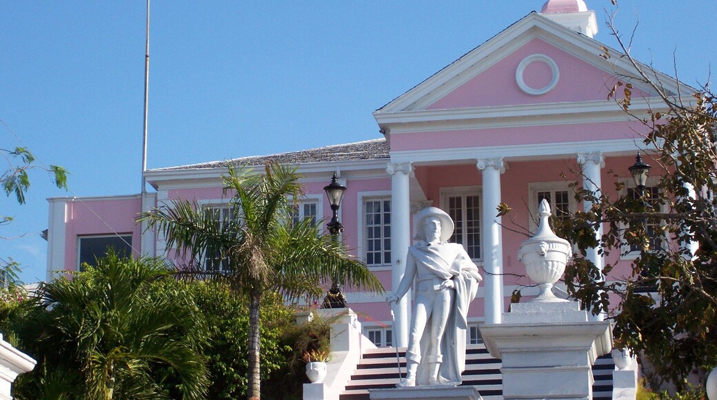 A view of Government House in Nassau. (I took this photograph)