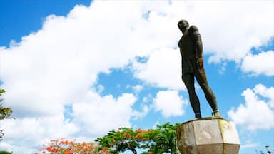 Hagatna which includes a monument and a statue or sculpture