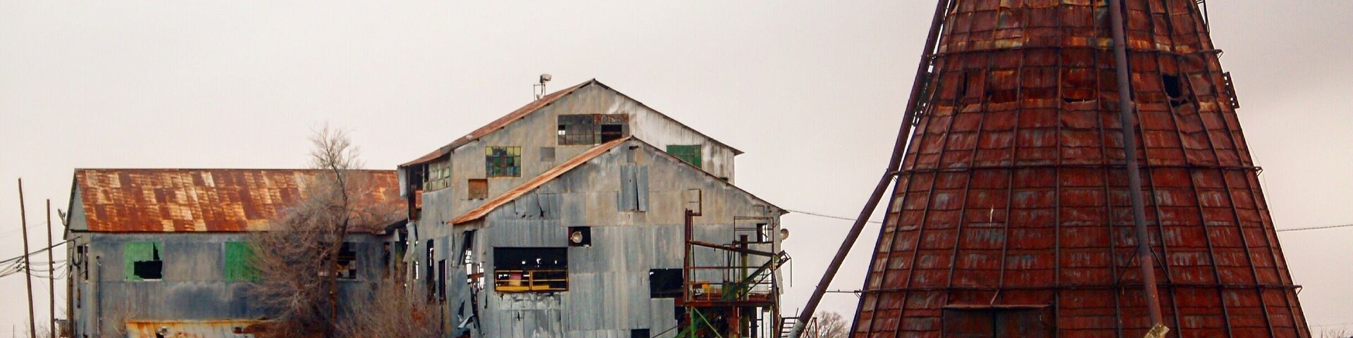 #abandoned mill in NM cool silo