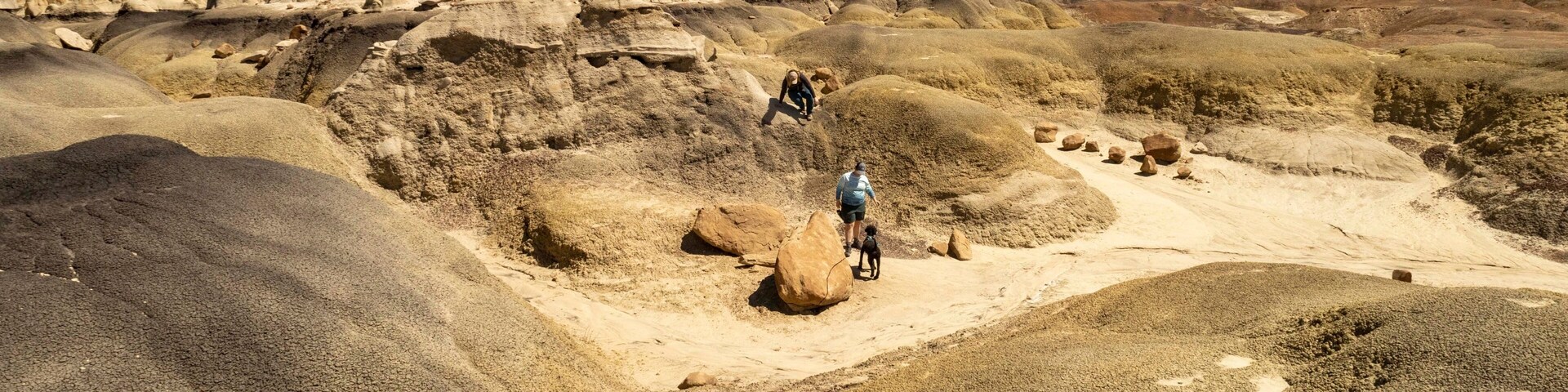 Bisti Badlands rock formation