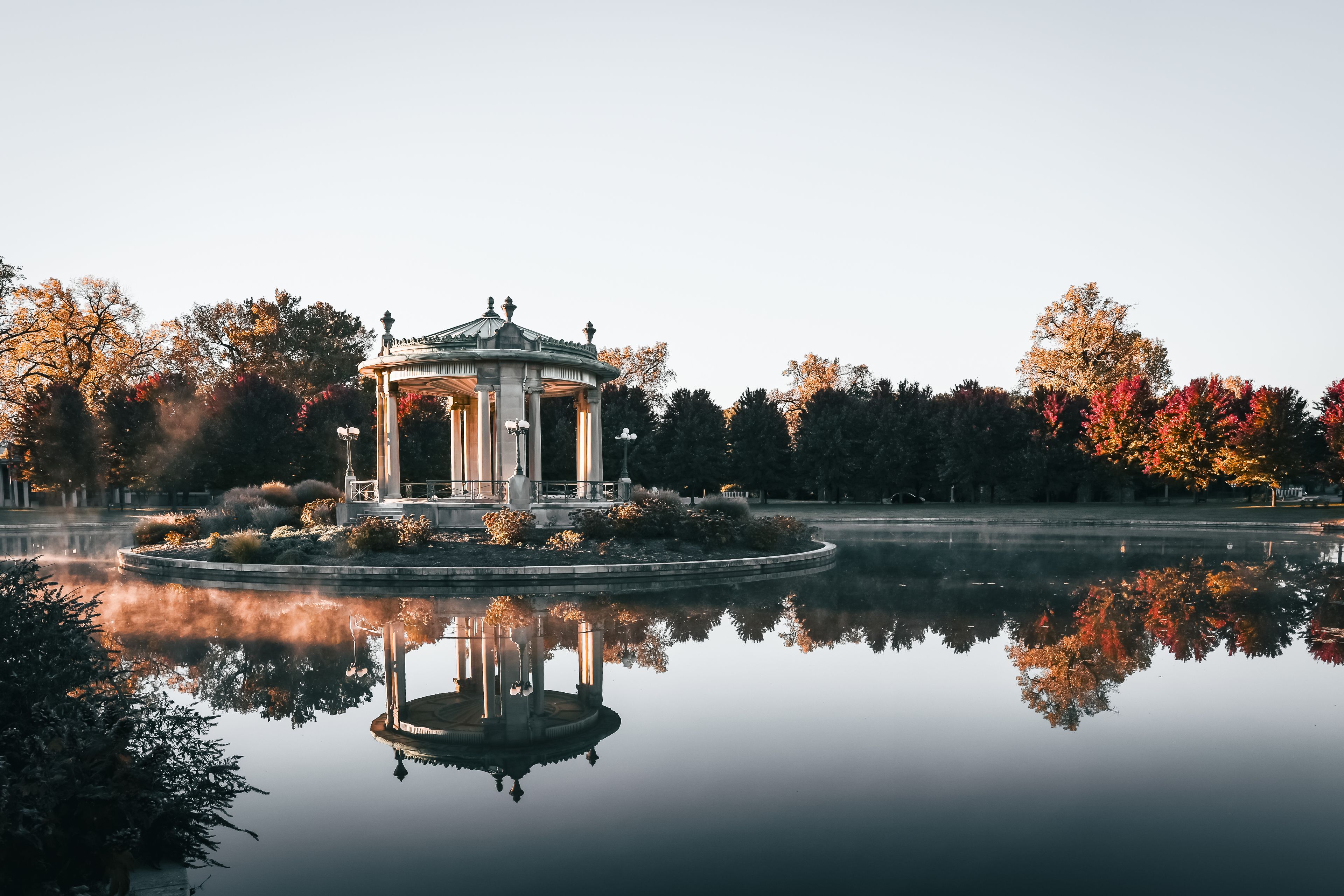 The Forest Park bandstand located in St. Louis, Missouri.
