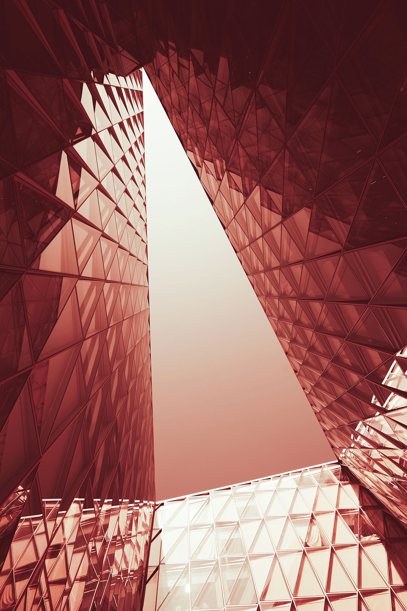 A building not far from Sécheron station with different perspectives for the architecture photos