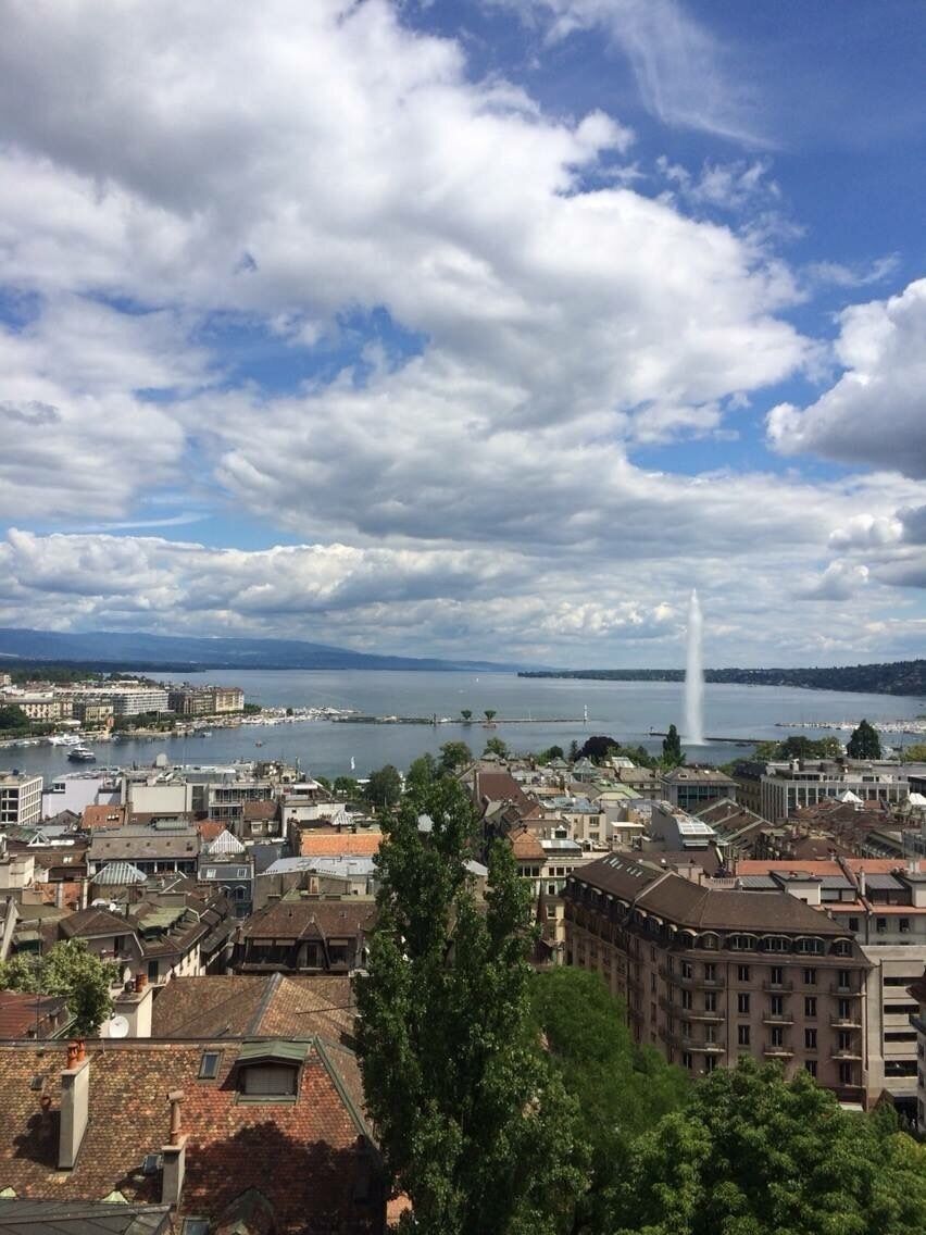 Perfect spot for amazing views over the city of Geneva