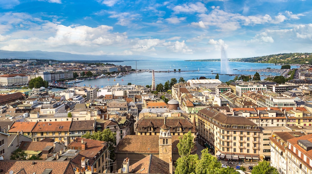 Panoramic view of Geneva