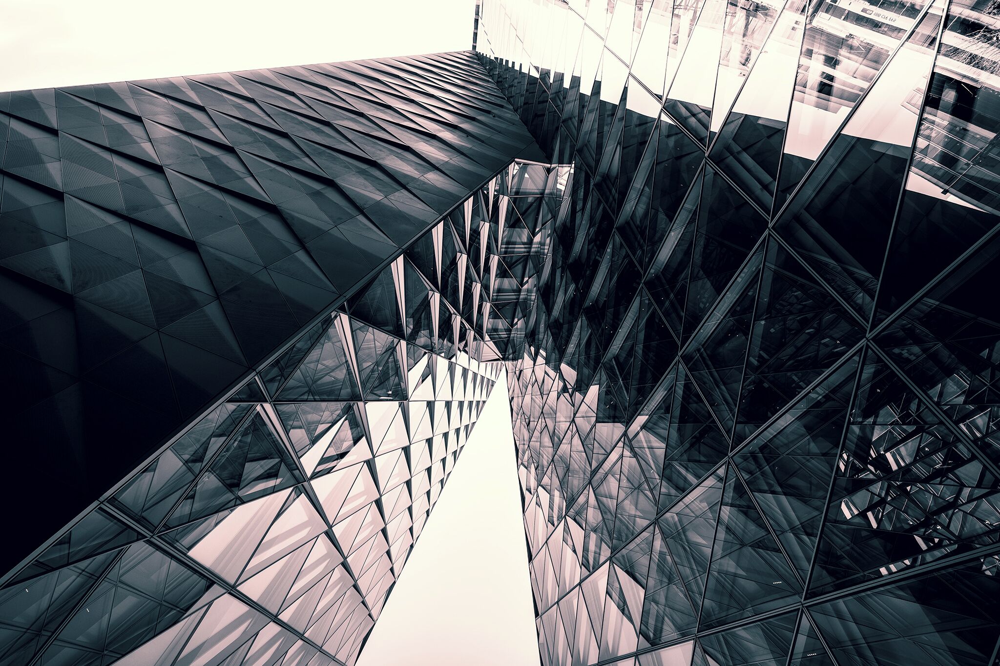 One of the modern architectures in Geneva. Just have a walk around the building to see which angle is the best for your camera!