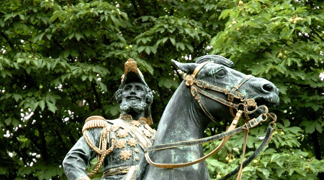 Duke of Brunswick Charles II. The Brunswick Monument is a mausoleum built in 1879 in Geneva, Switzerland to commemorate the life of Charles II, Duke of Brunswick (1804–1873). He bequeathed his fortune to the city of Geneva in exchange for a monument to be built in his name, specifying that it be a replica of the Scaliger Tombs in Verona, Italy.