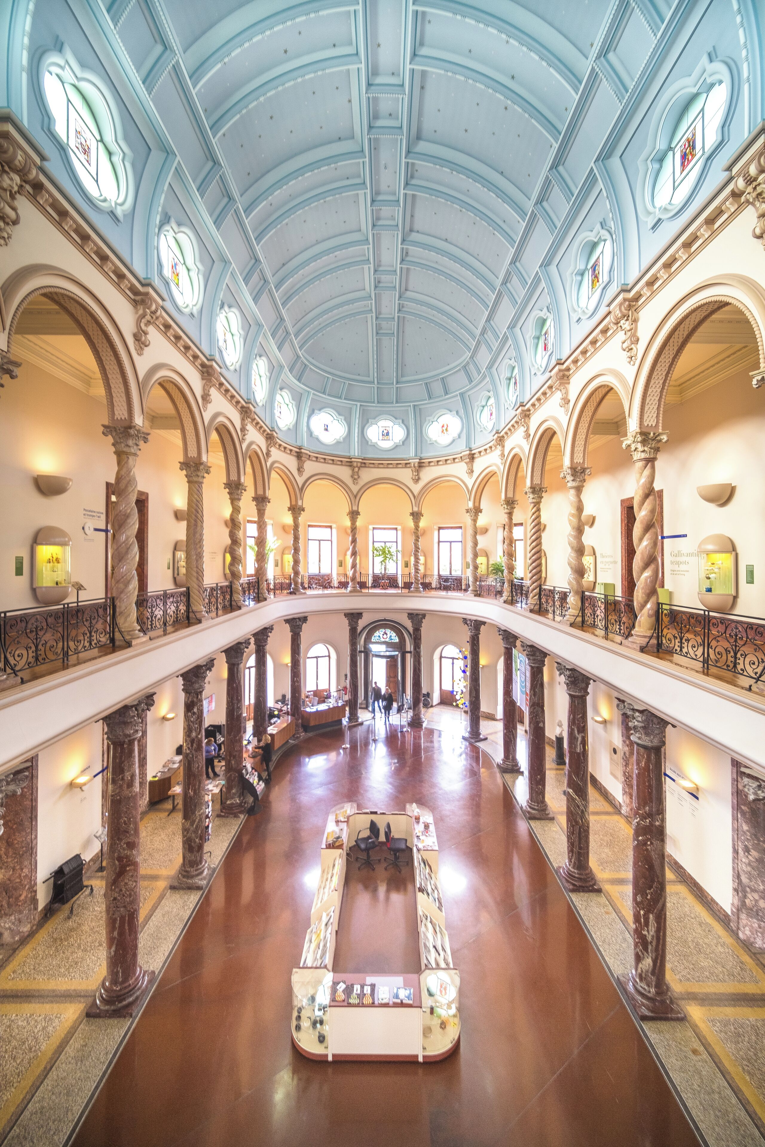 Museum of ceramics and glass arts with a stunning late 19th century architecture