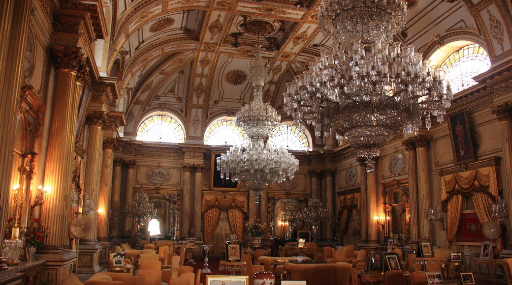 Jai Vilas Mahal or Jai Vilas Palace, palace in Gwalior, India. Include Jiwajirao Scindia Museum, European architecture