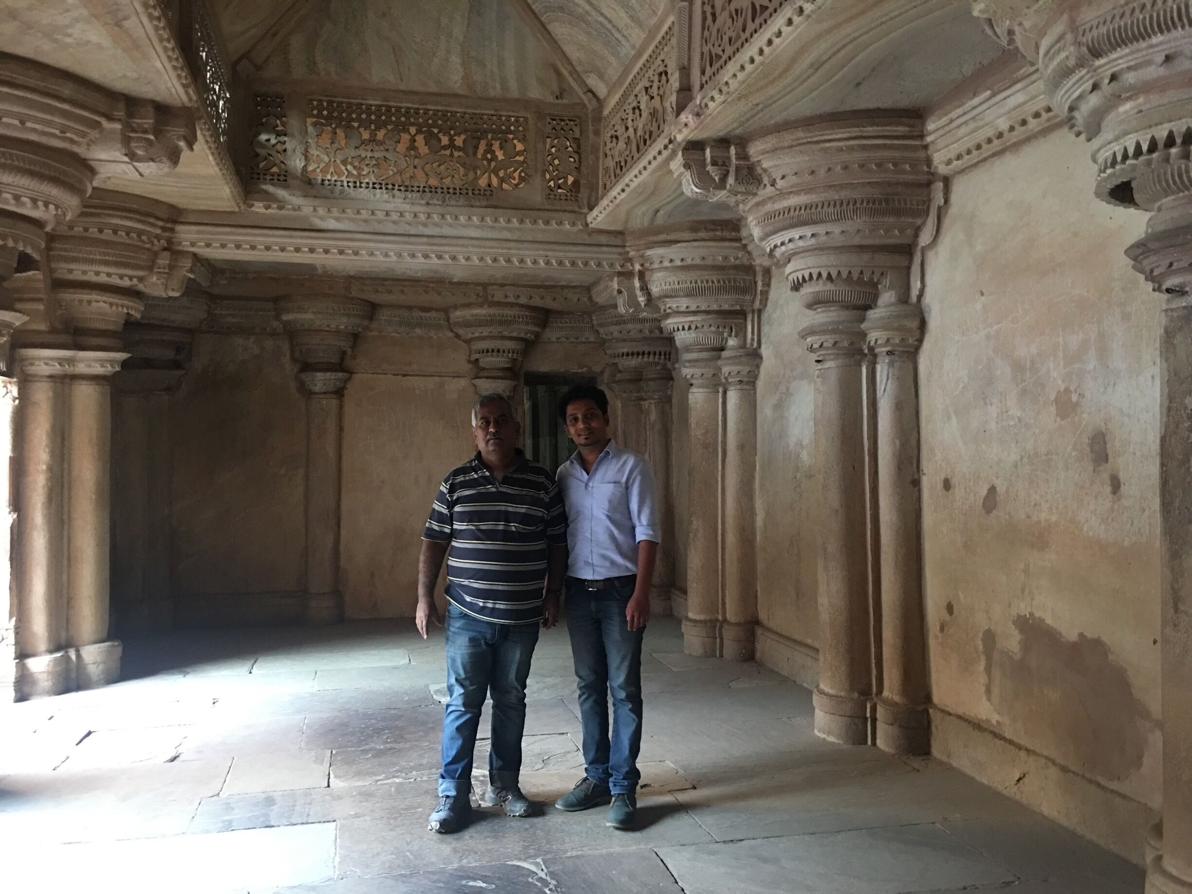 Dancing hall with good window panels where dancing poses are carved, Sajja's are also very nice, however these are not approachable now a days