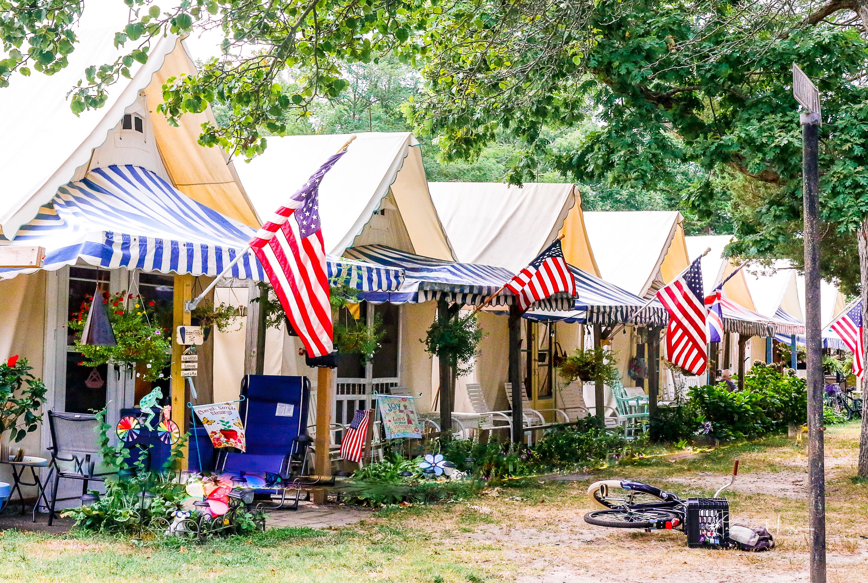 tent houses of ocean grove, nj