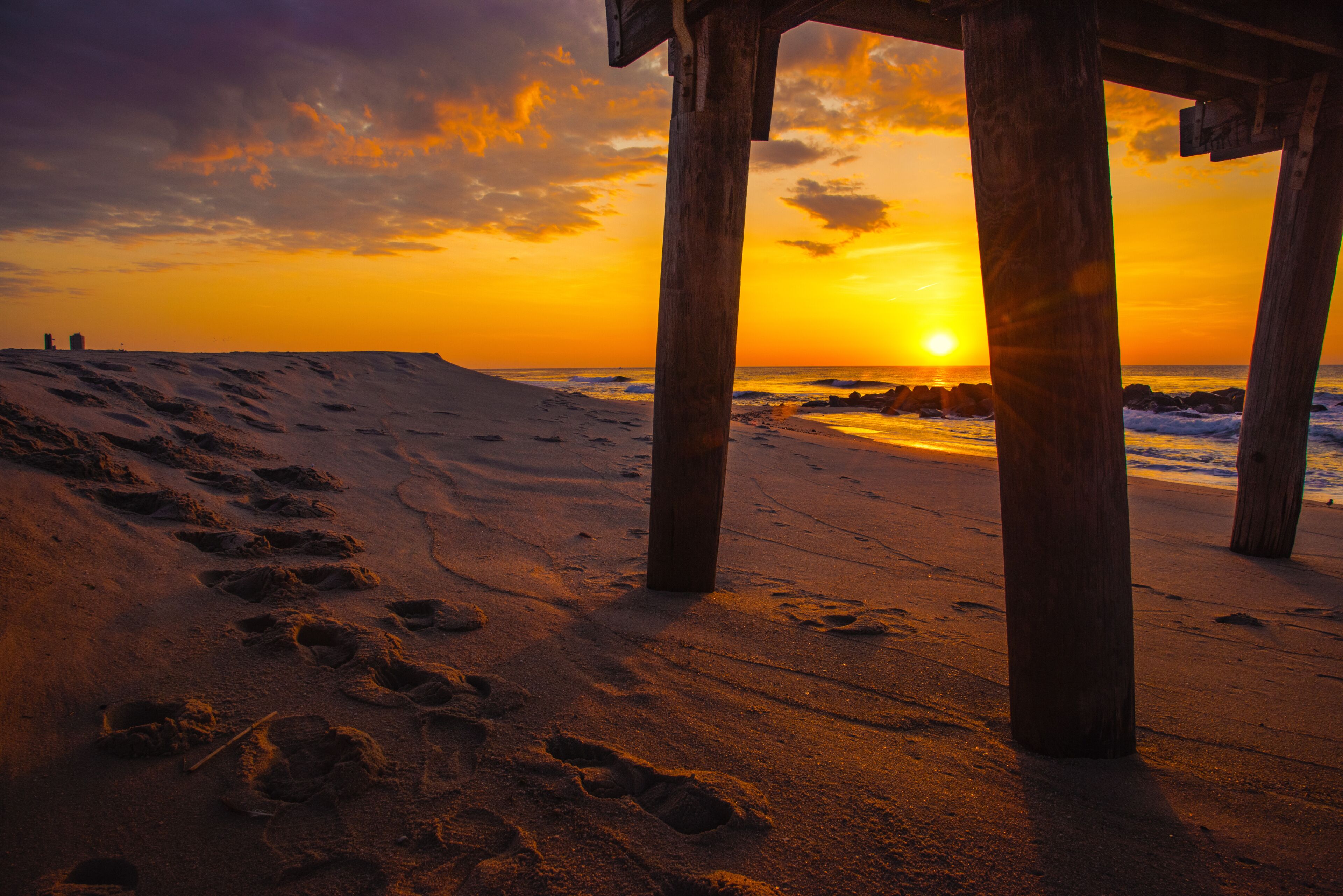 Beach and Pier