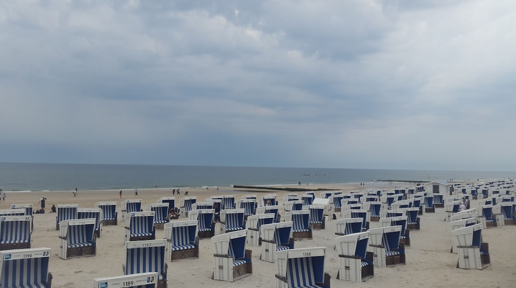 Beach in the island of Sylt.