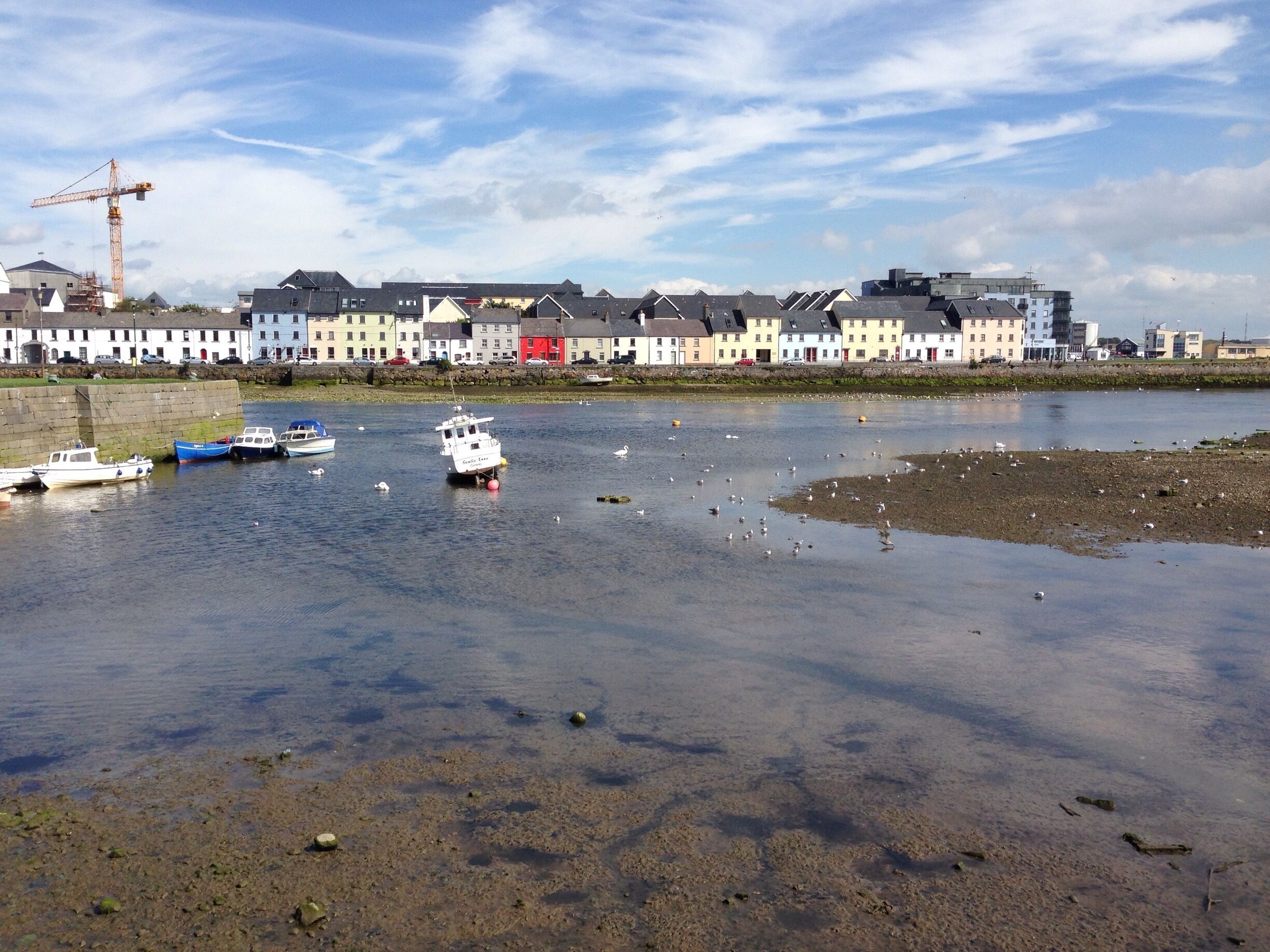 Walking along the Salthill Promenade on a sunny day in Ireland is such a treat! 