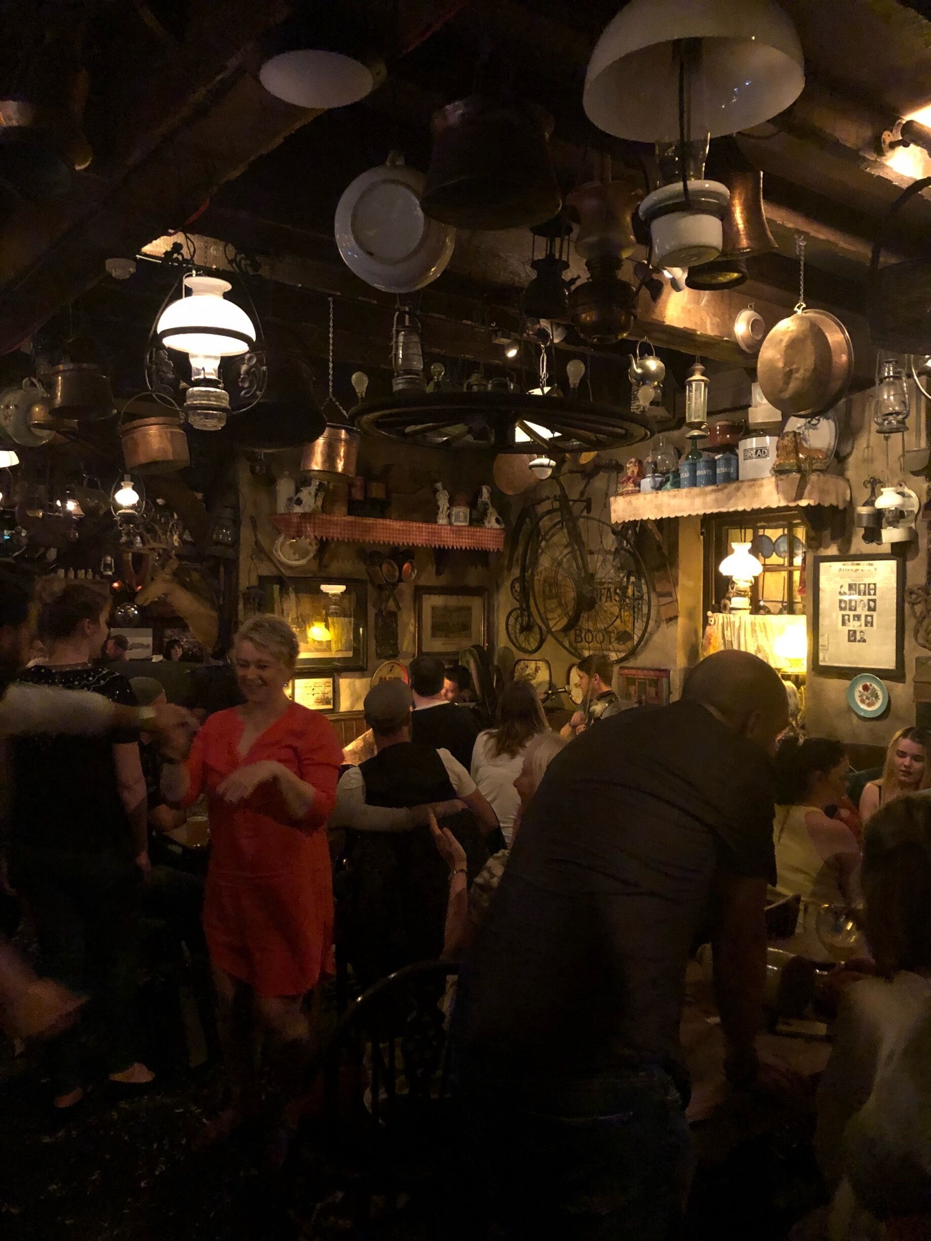 This pub was absolutely amazing. From the many trinkets hang from and I the walk to the live music being played. Nothing compares to the atmosphere of this pub. Check it out if your in Salthill. 