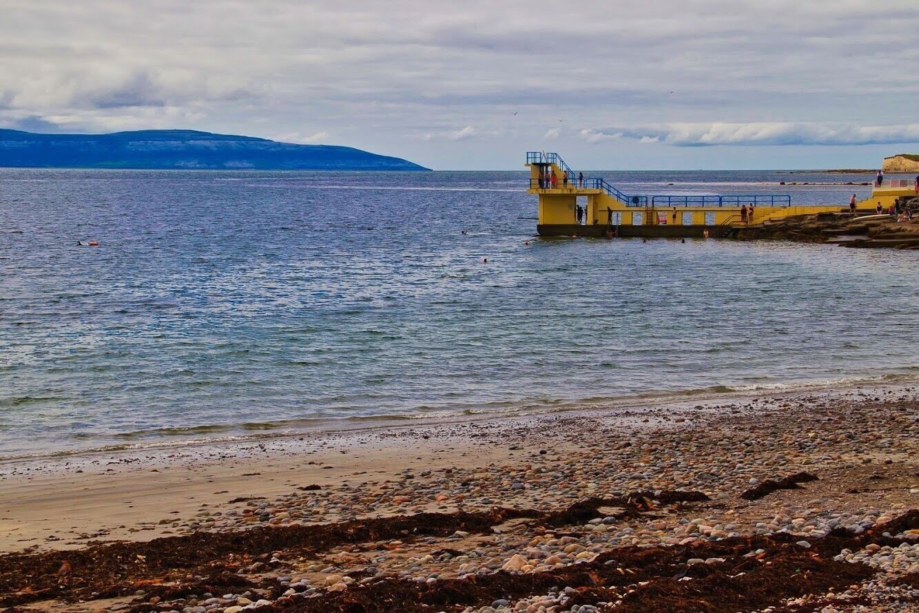 Blackrock diving board in Salthill Galway