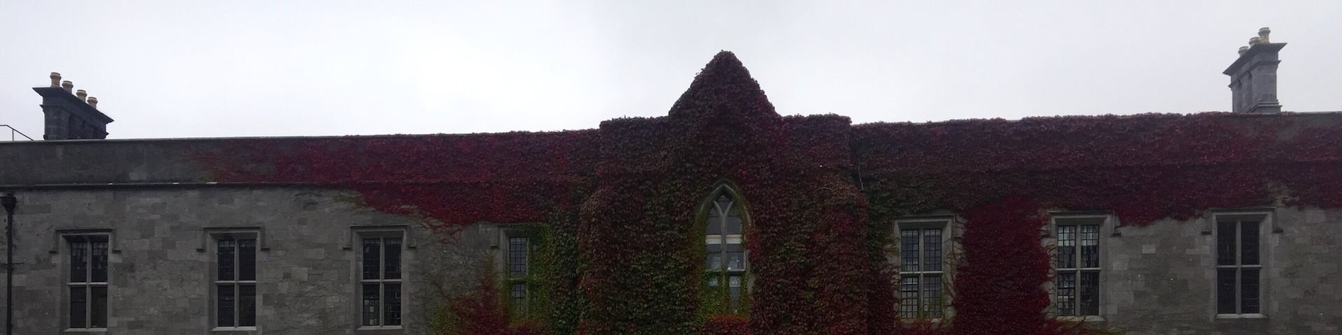 The quadrangle at the National University or Ireland at Galway. Can't believe I get to call this place my school for the next year!
