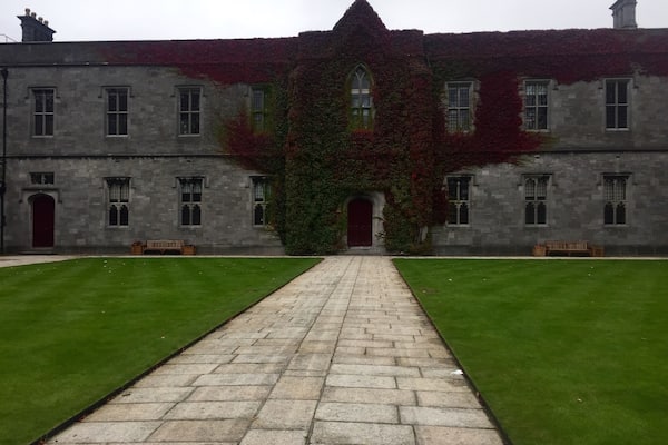 The quadrangle at the National University or Ireland at Galway. Can't believe I get to call this place my school for the next year!