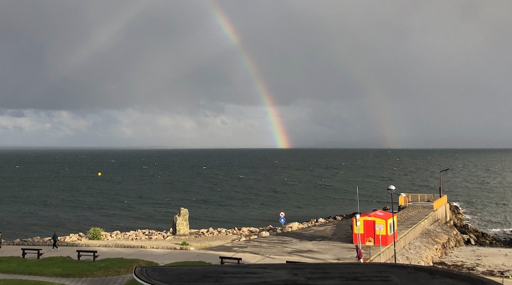 Salthill promenade, Galway bay