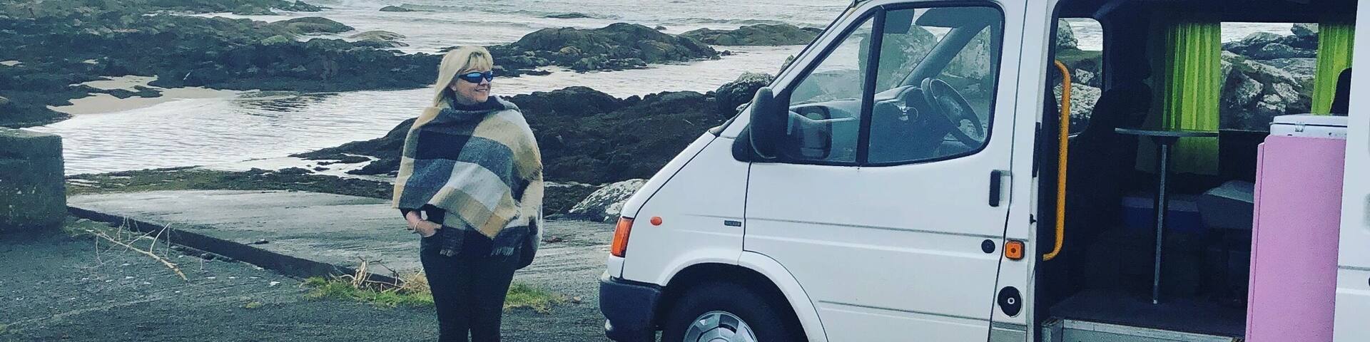 #wildatlanticway #Ruggedcoastline #campervan