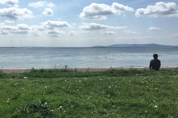 Most tourists don't seem to walk that bit further to Galway Bay. The views are worth it!
