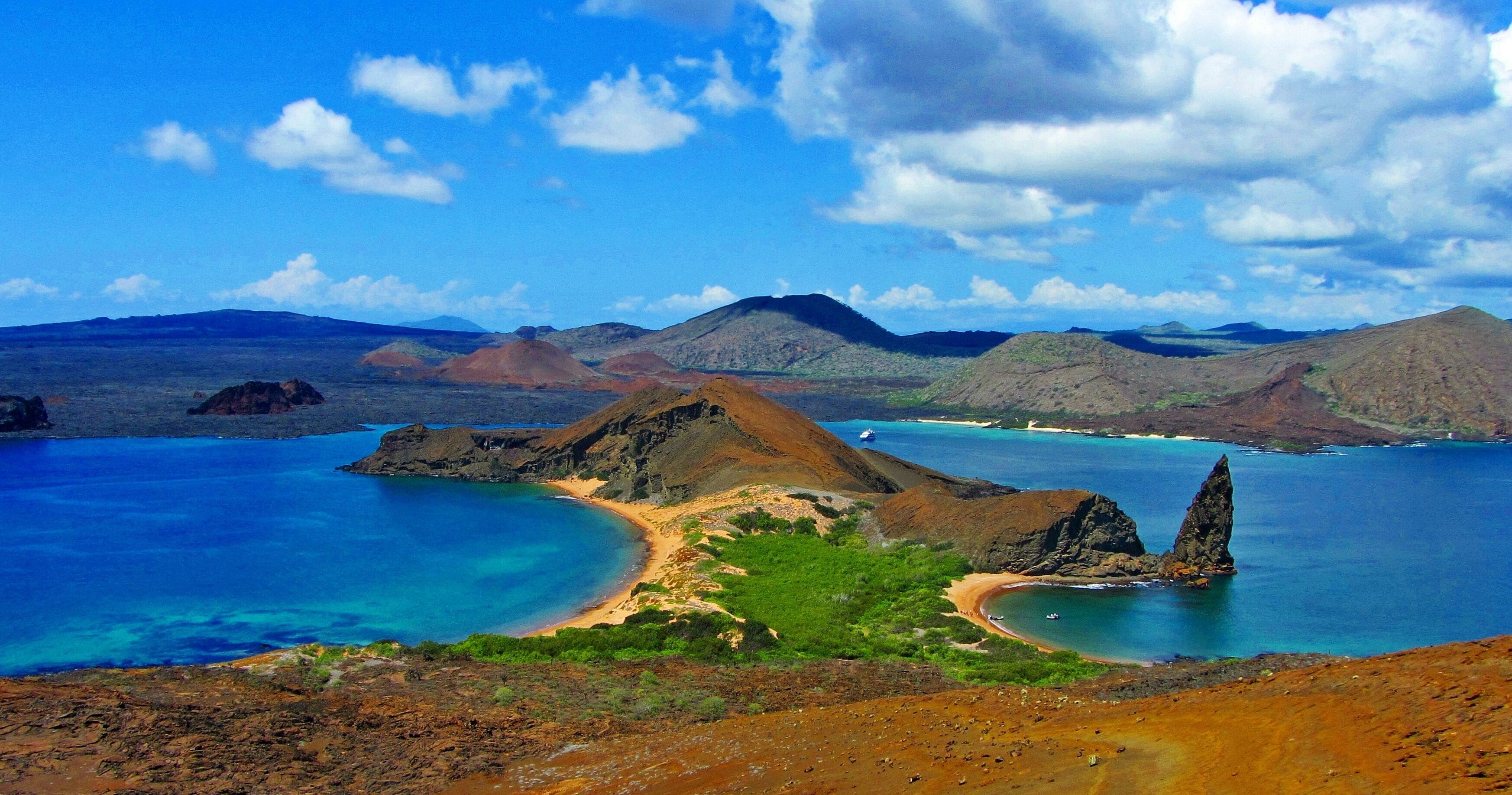 Pinnacle Rock, Island of Bartolome, Galapagos