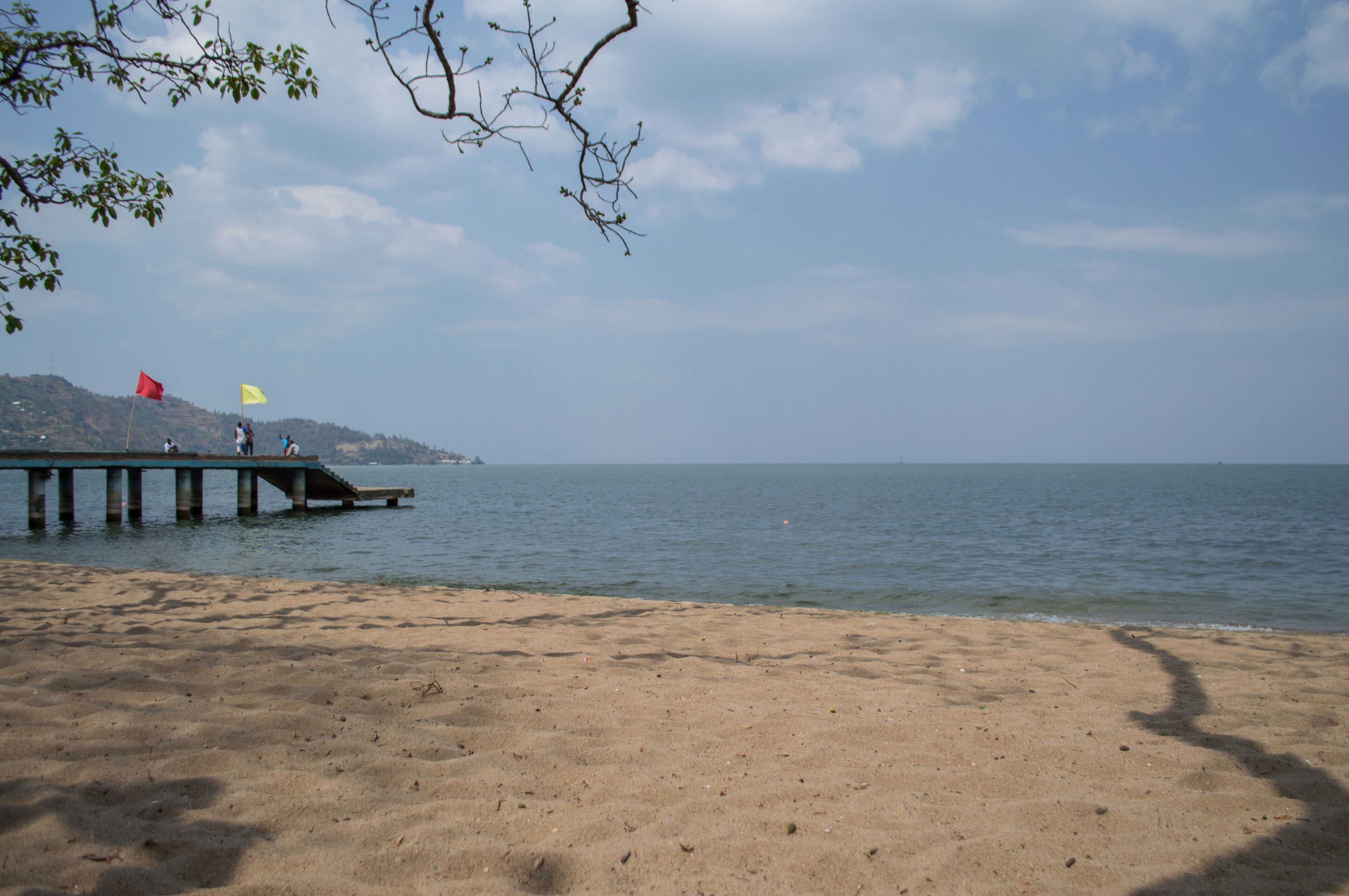Beach along Lake Kivu, Gisenyi, Rwanda