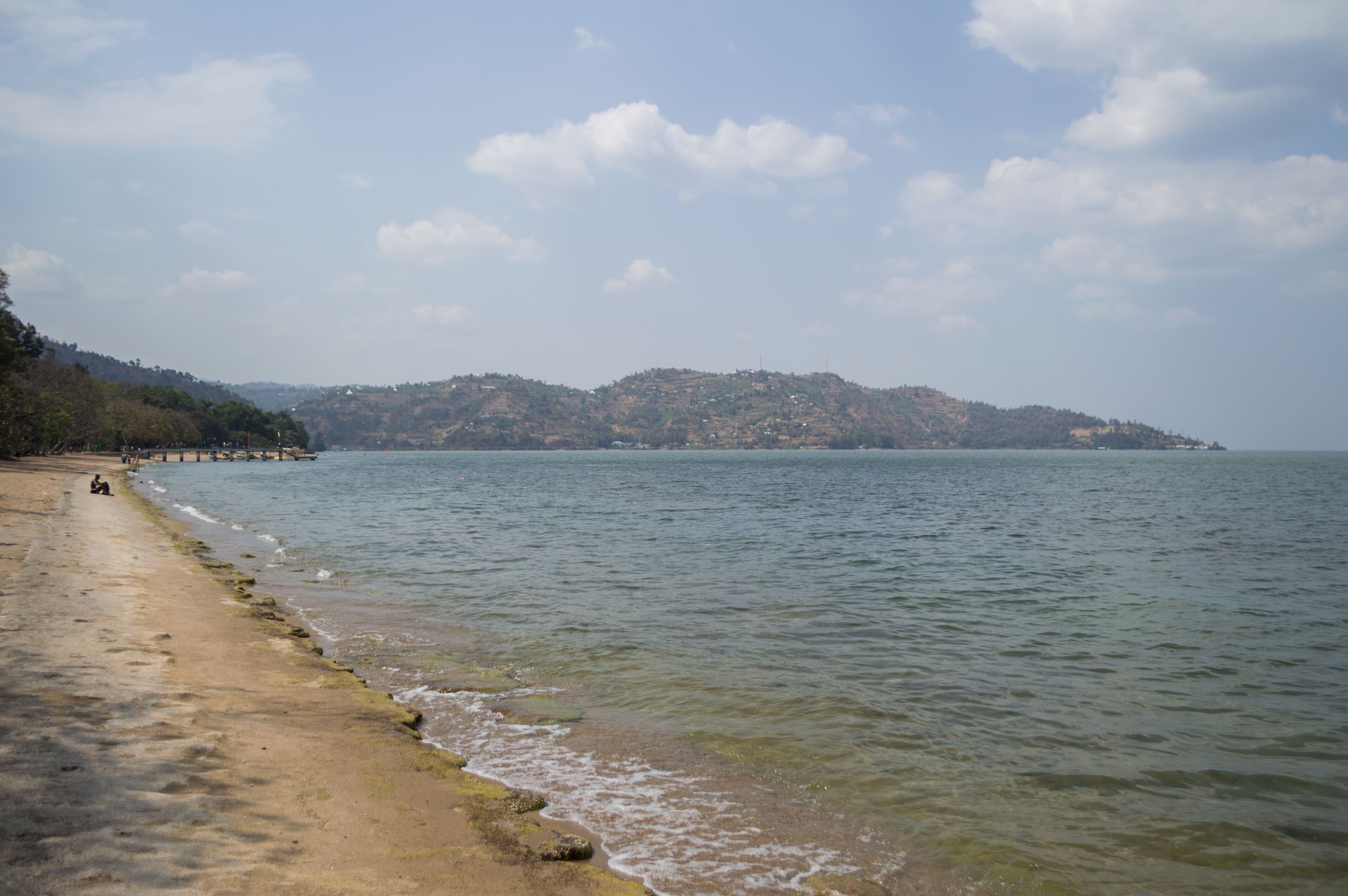 Beach along Lake Kivu, Gisenyi, Rwanda