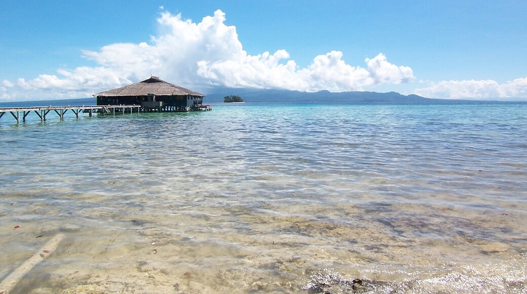 This was one of the tiny islands off of Gizo, Solomon Islands. The clearest water and brightest fish I've ever seen! no snorkeling required to see the fish!
#OrbitzTravel