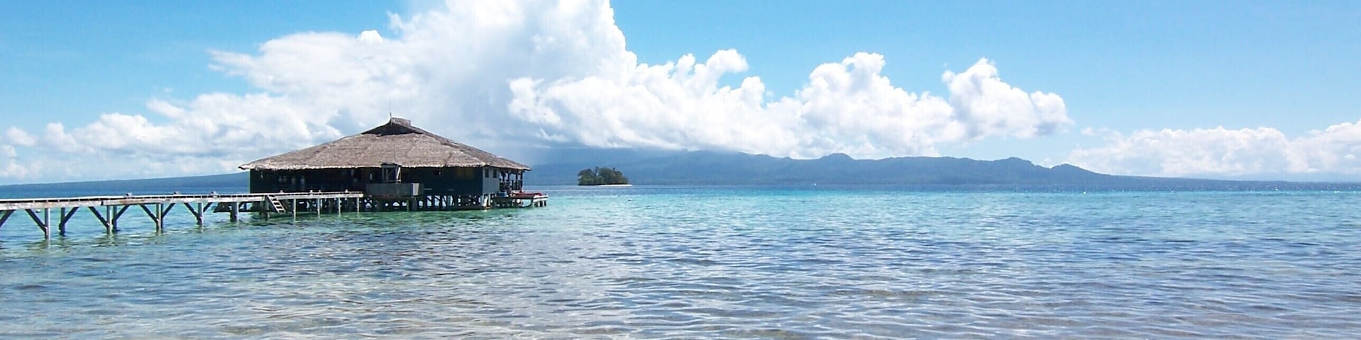 This was one of the tiny islands off of Gizo, Solomon Islands. The clearest water and brightest fish I've ever seen! no snorkeling required to see the fish!
#OrbitzTravel