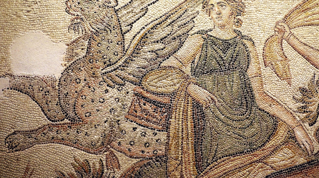 Gaziantep Zeugma Museum, Türkiye. The museum houses churches of the Late Antiquity and examples of Early Syriac and Christian iconography.