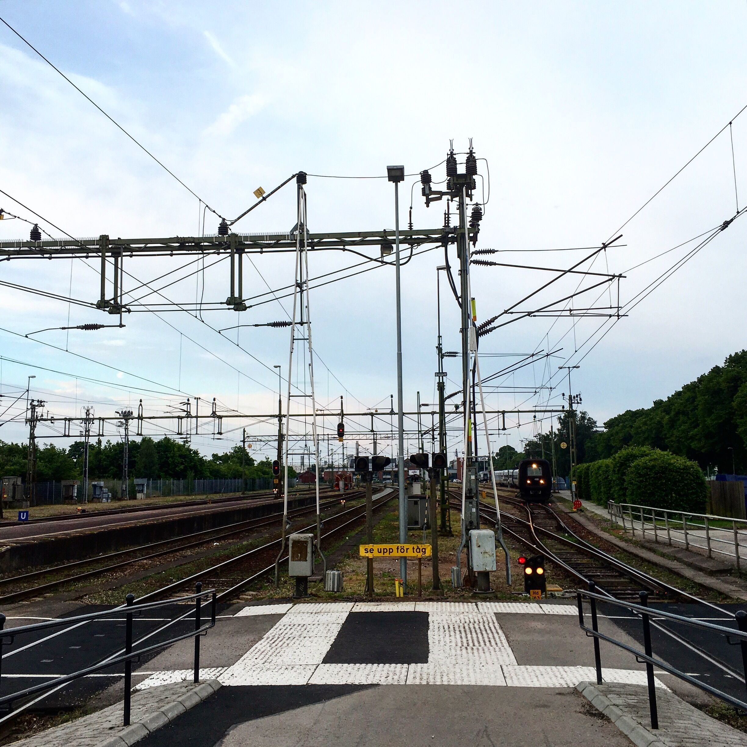 Rise and shine! Early morning at Halmstad train station 