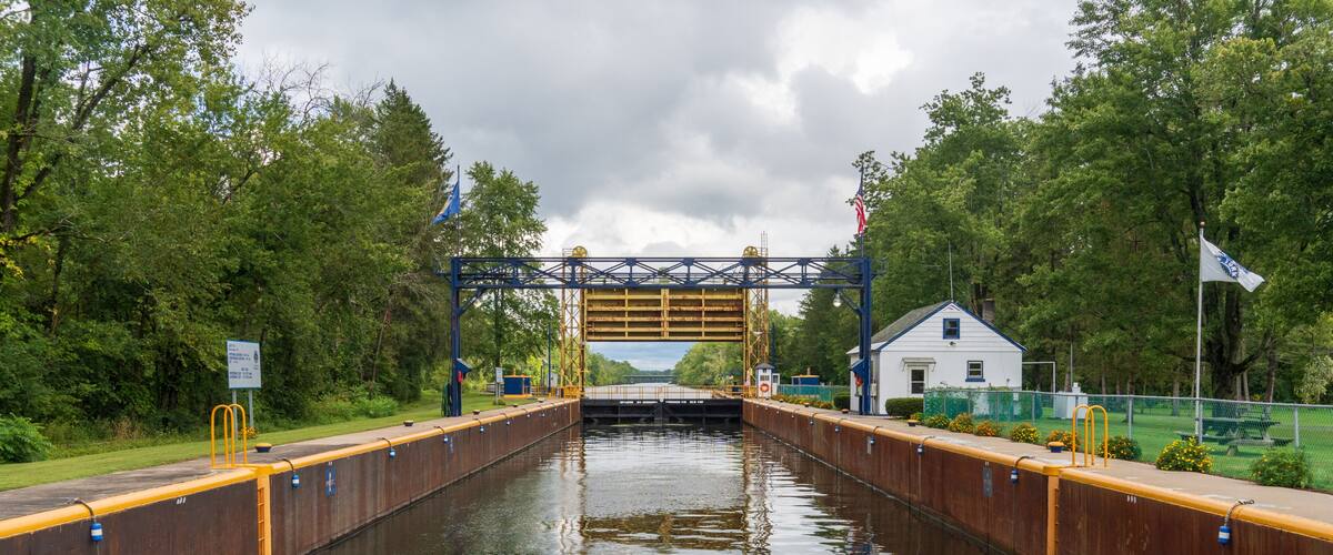 Lock #23 on the Oswego Arm of the Canal