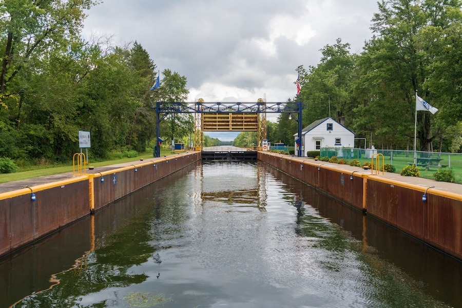 Lock #23 on the Oswego Arm of the Canal
