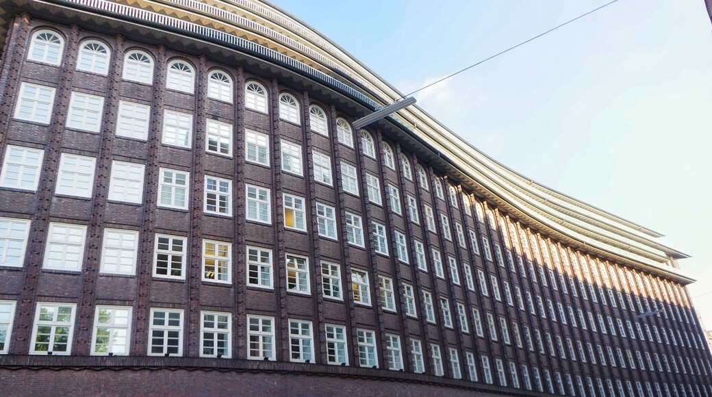 Chilihaus , building with 2800 windows, UNESCO Heritage - Hamburg