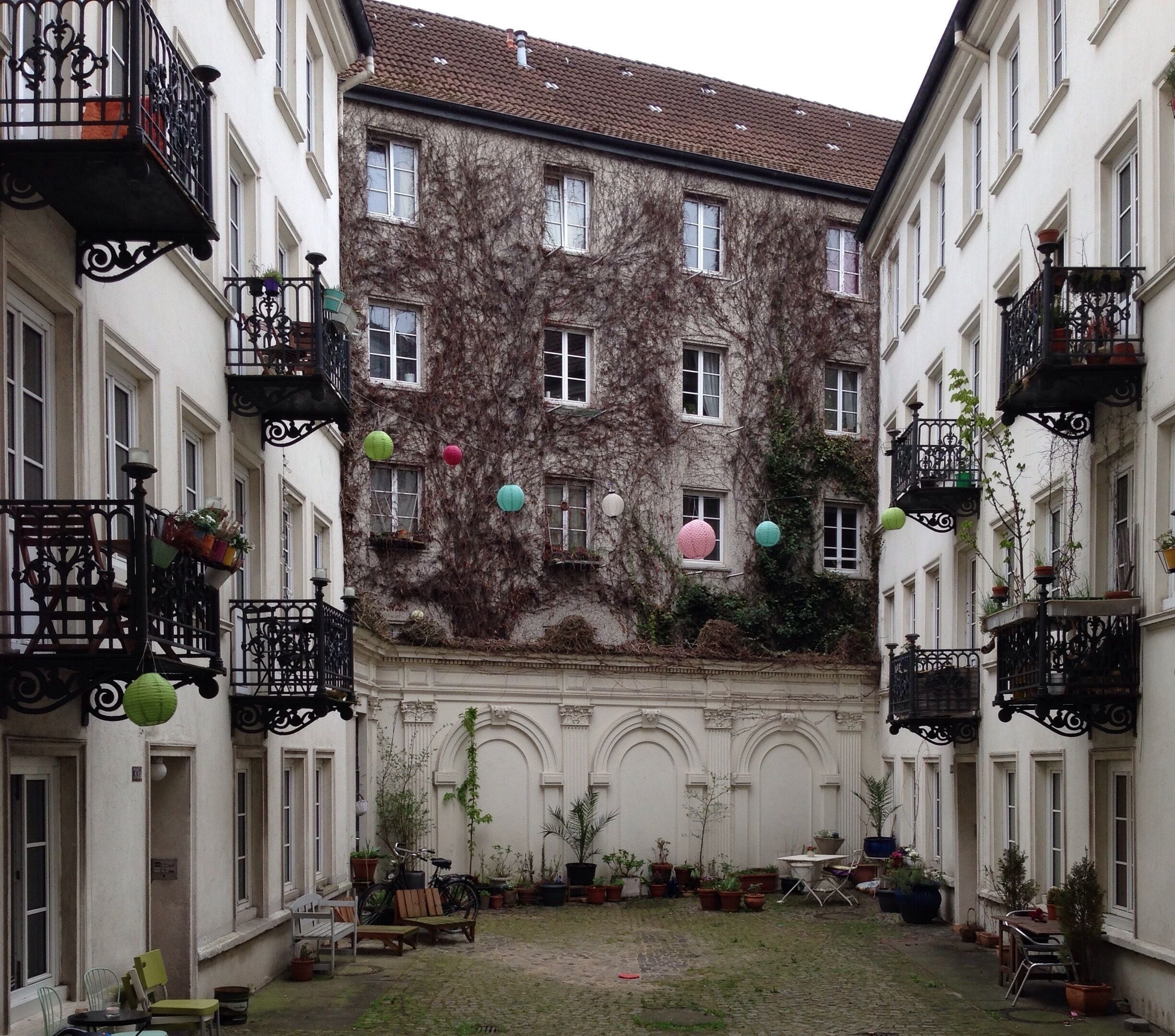 Hinterhof im Schanzenviertel