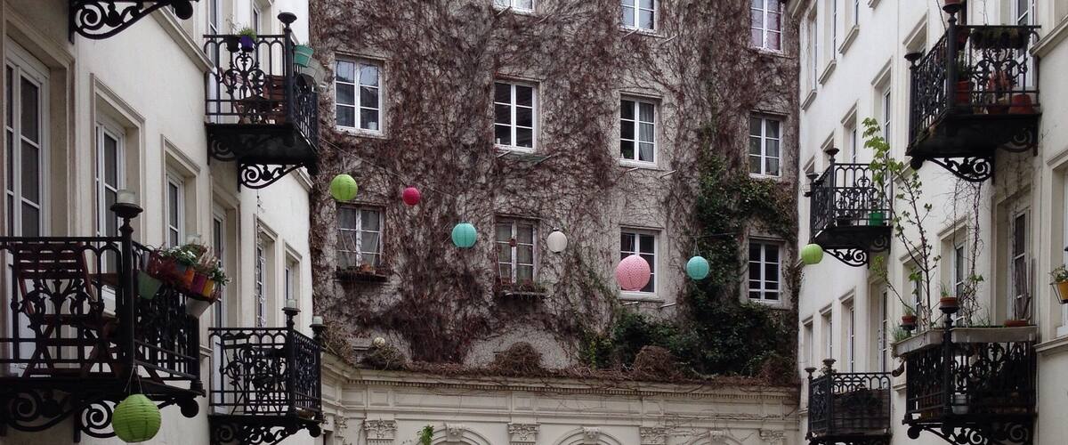 Hinterhof im Schanzenviertel