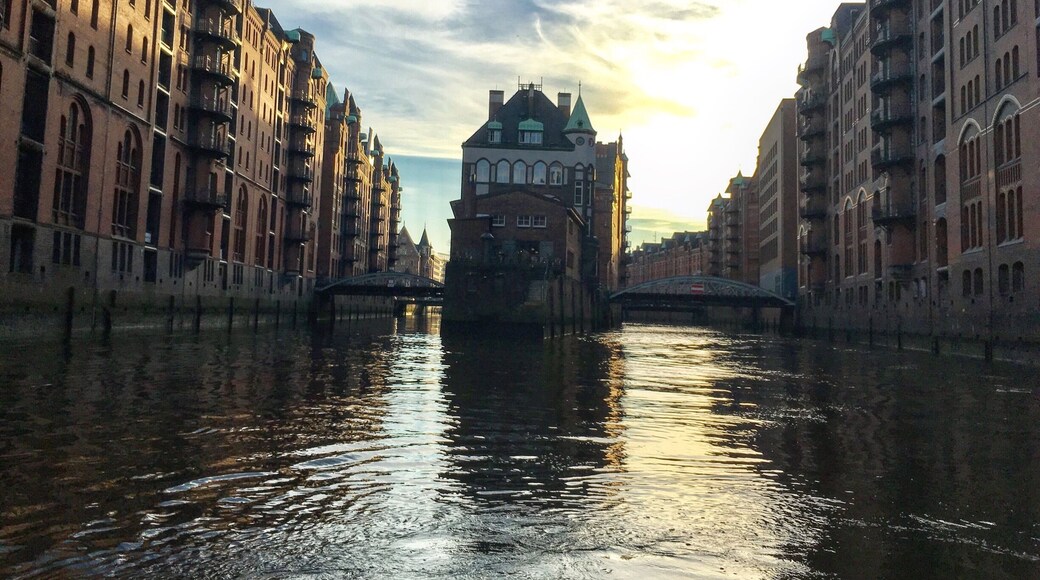 This photo was taken in the boat