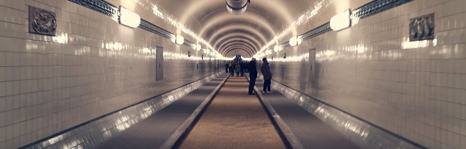 A tube under the river